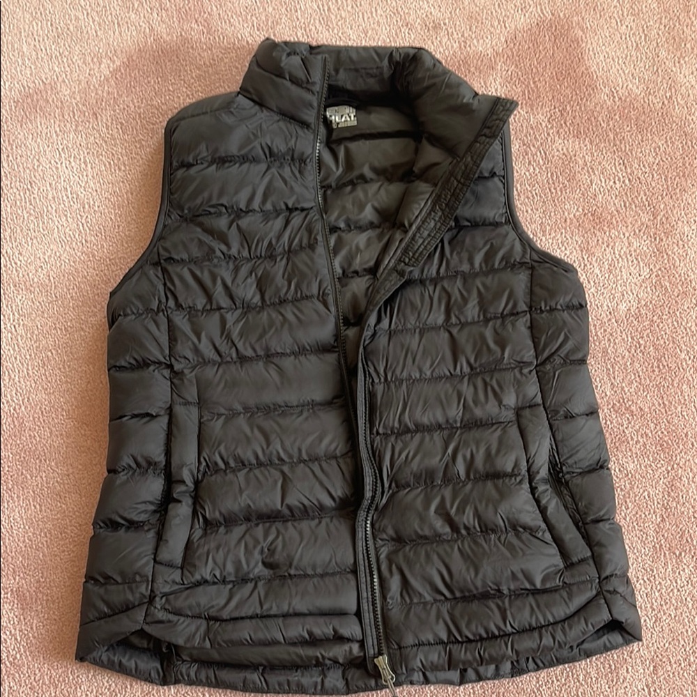 Black Quilted Puffer Vest